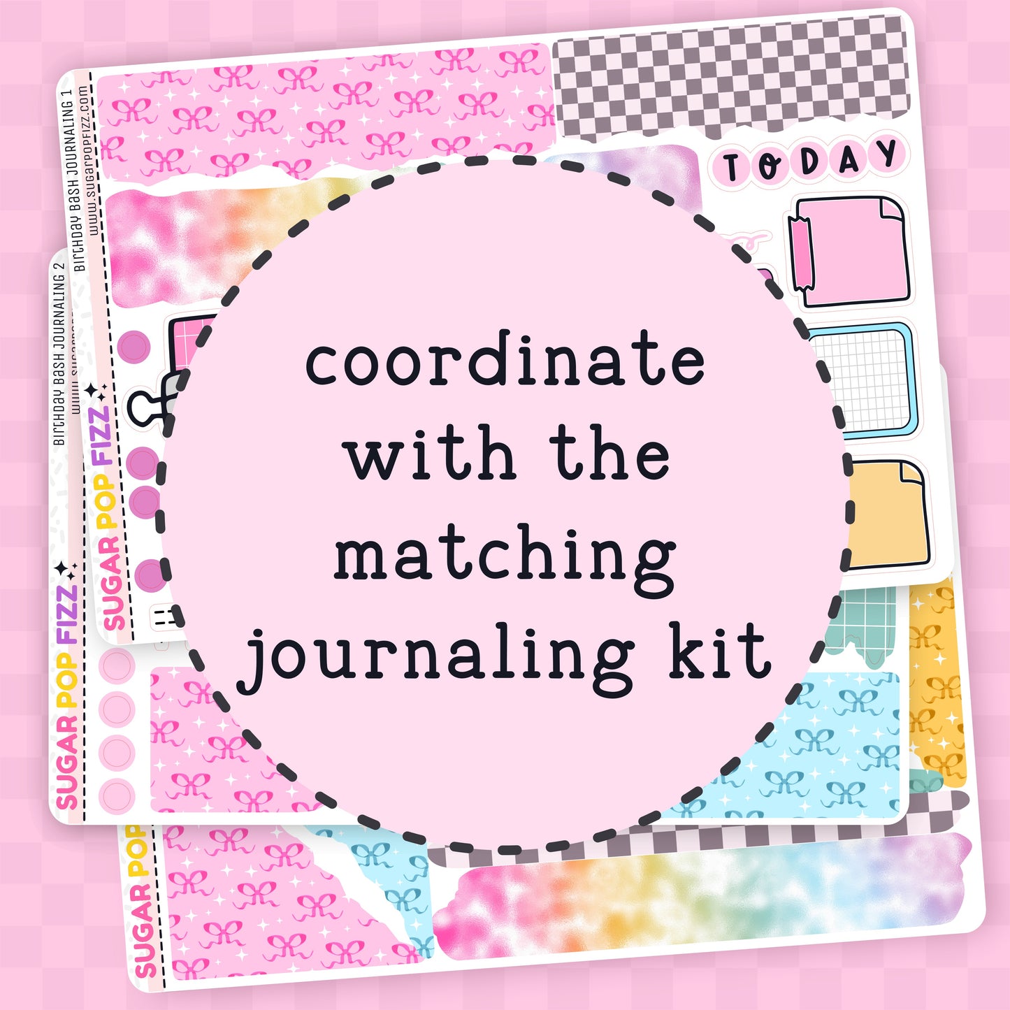 Birthday Bash Standard Vertical Weekly Kit