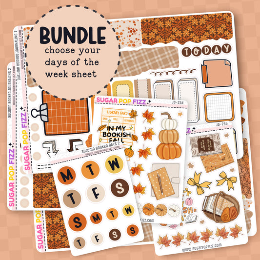 Autumn Booked Journaling BUNDLE