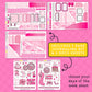 Pink Peppermint Journaling BUNDLE
