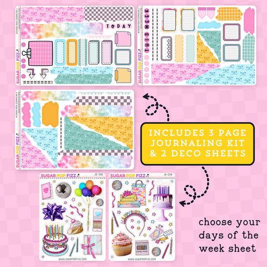 Birthday Bash Journaling BUNDLE