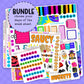 Halloween Nuggets Journaling BUNDLE