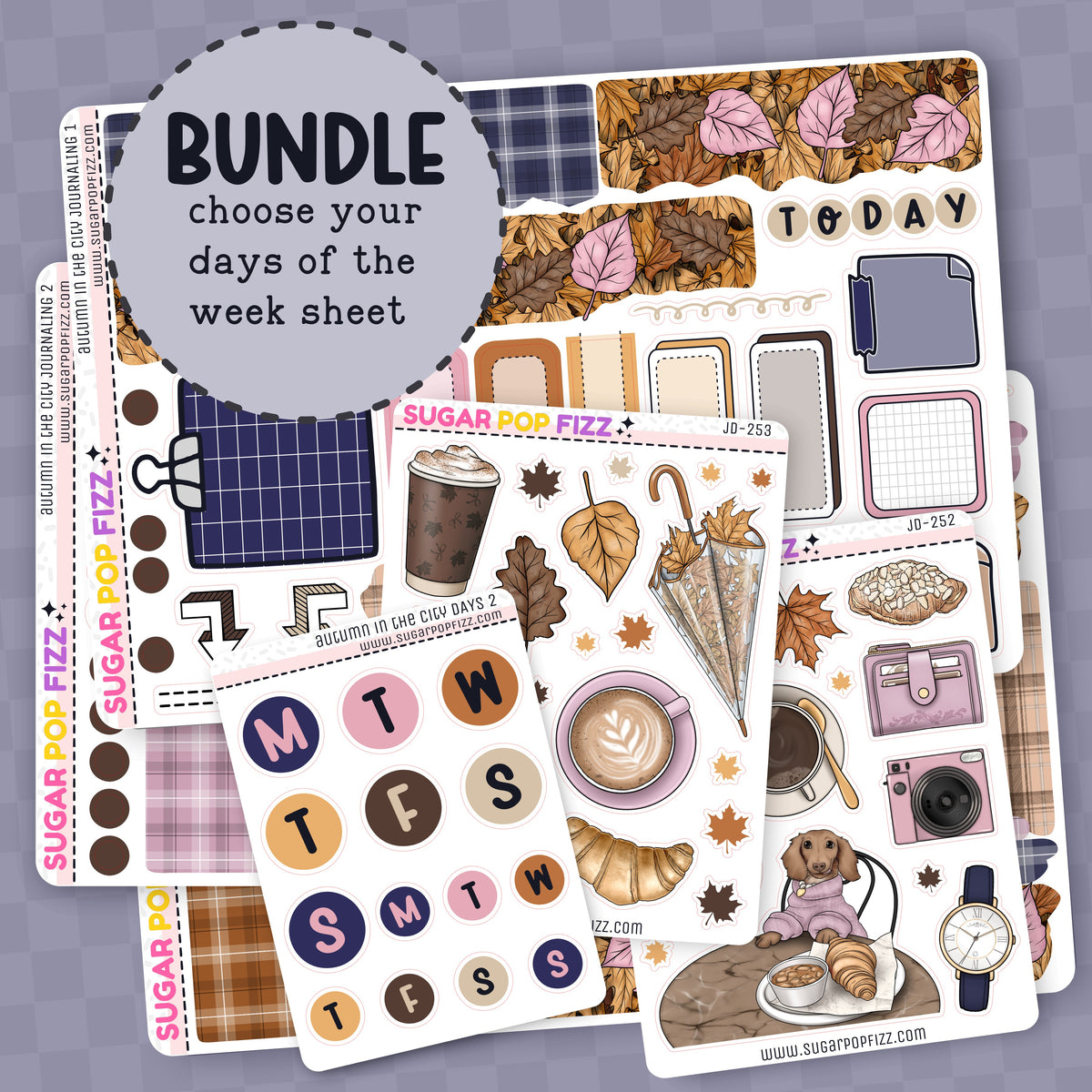 Autumn in the City Journaling BUNDLE