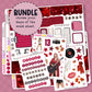 RED Journaling BUNDLE