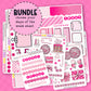 Pink Peppermint Journaling BUNDLE