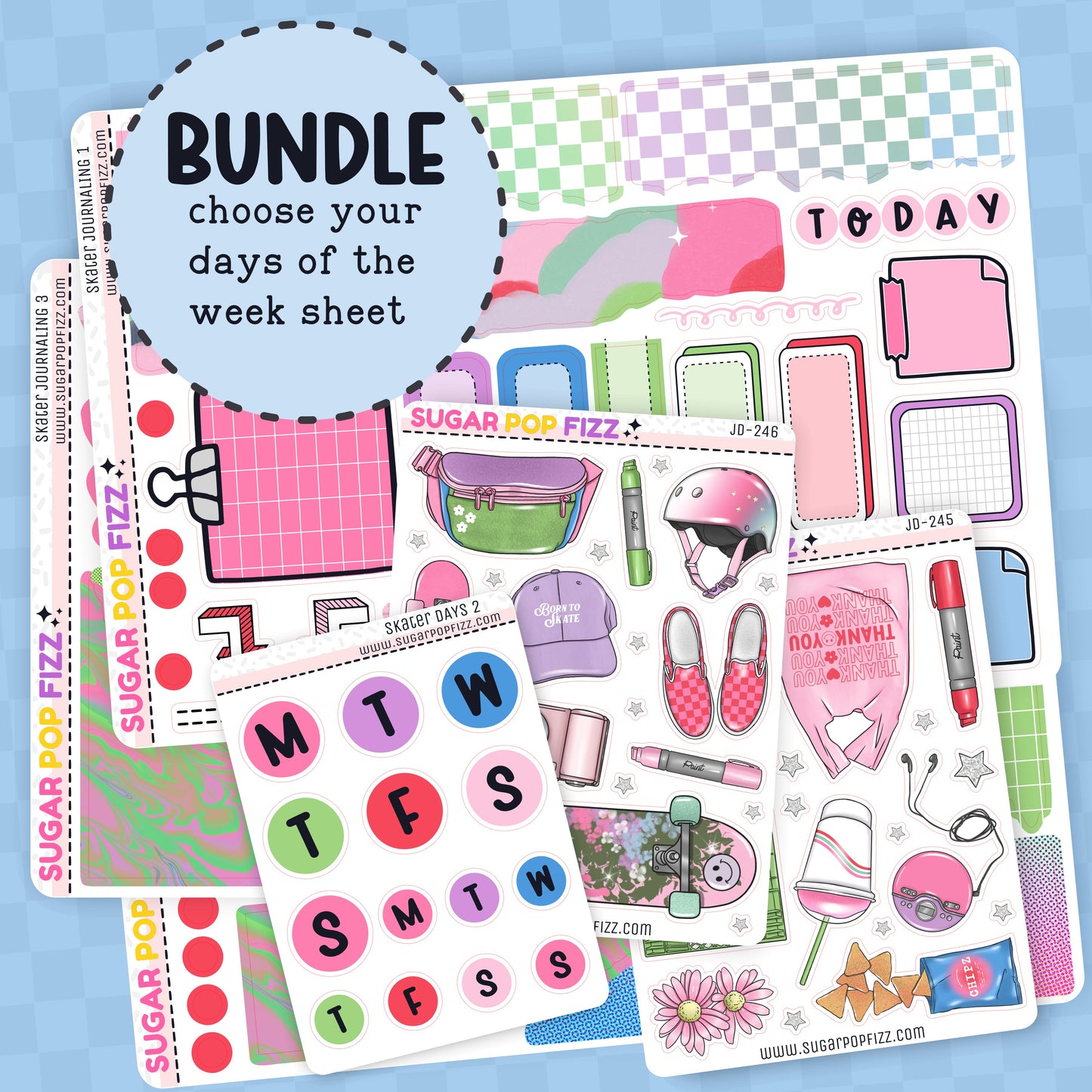 Skater Journaling BUNDLE