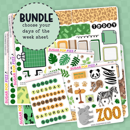 It's A Jungle Journaling BUNDLE
