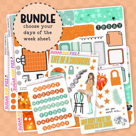 Showgirl Journaling BUNDLE