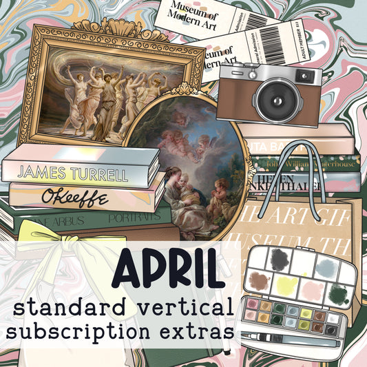 April Standard Vertical Subscription Extras