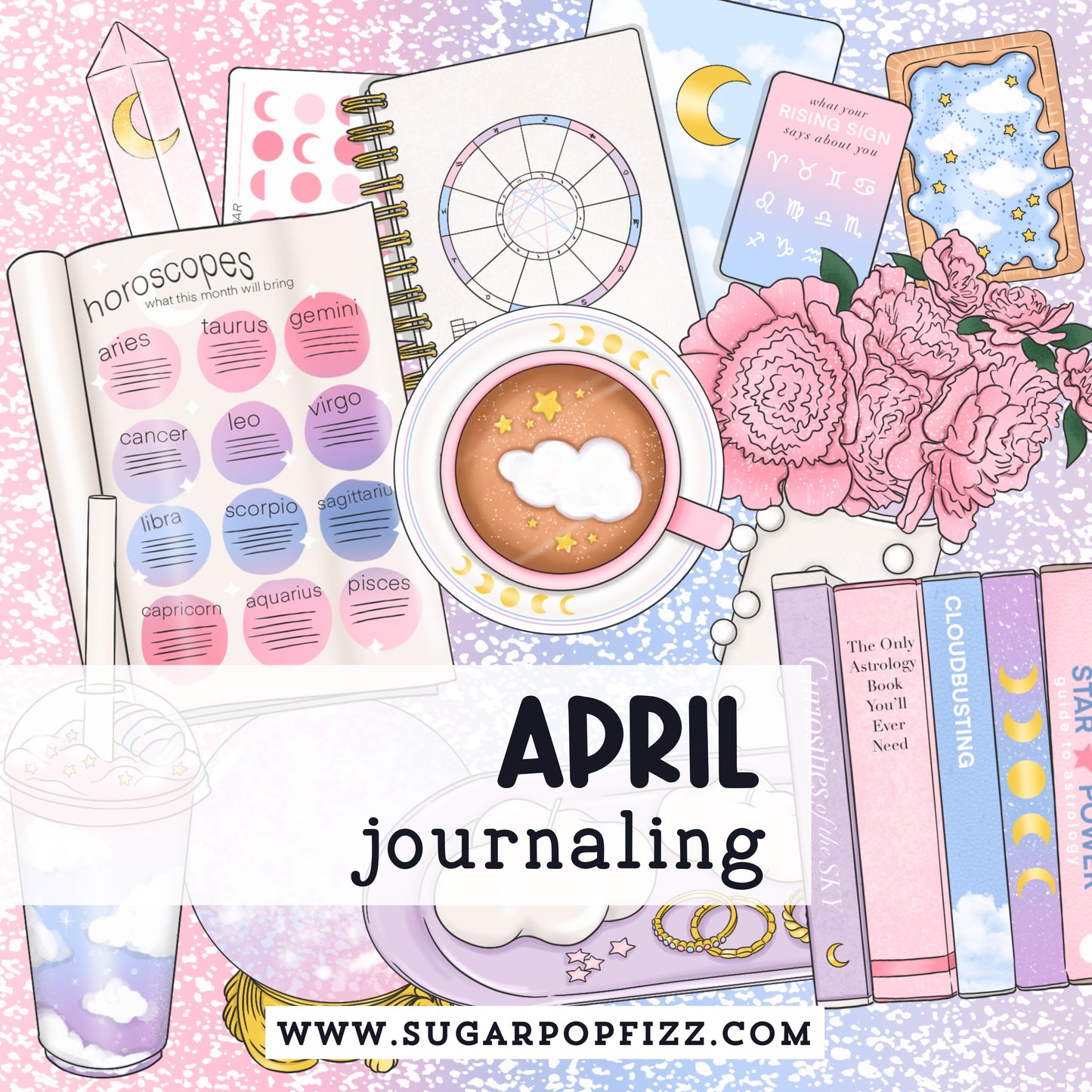 April Journaling Subscription Extras