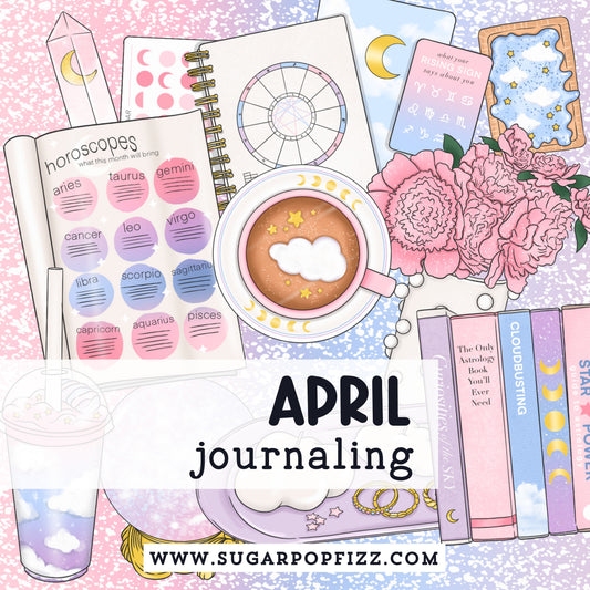 April Journaling Subscription Extras
