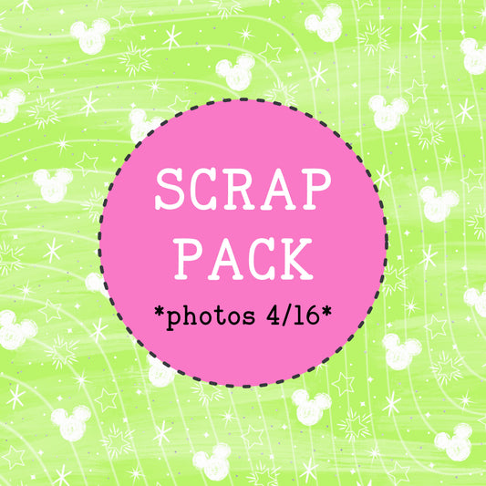 Magical Memories Scrap Pack (3 sizes)