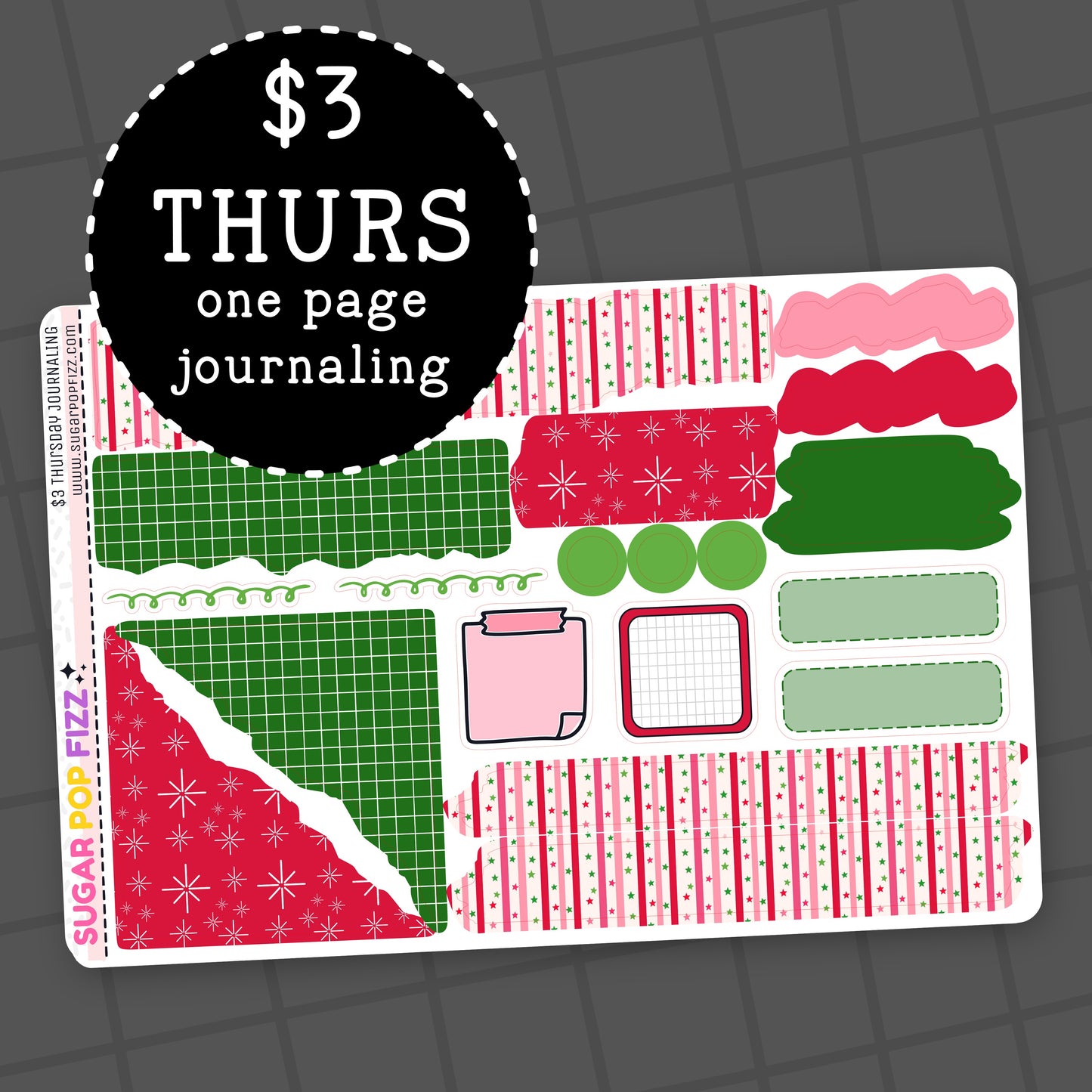 Merry & Bright - $3 Thursday - Journaling