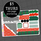 Merry Xmas - $3 Thursday - Journaling
