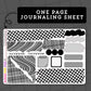 Mono - $3 Thursday - Journaling