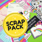 Rainbow Bookish Scrap Pack (3 sizes)
