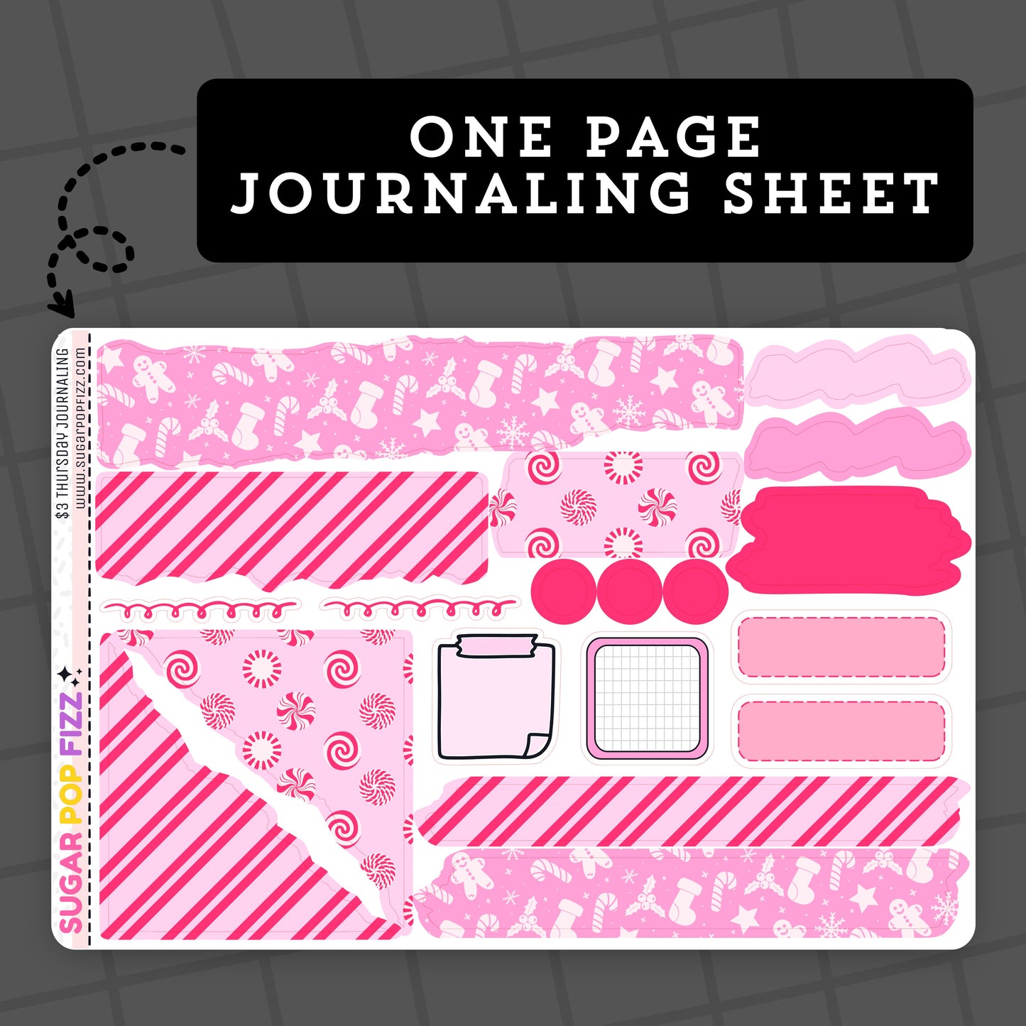 Pink Peppermint - $3 Thursday - Journaling