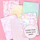 Sweet Paper Pack - choose your paper - PPK107