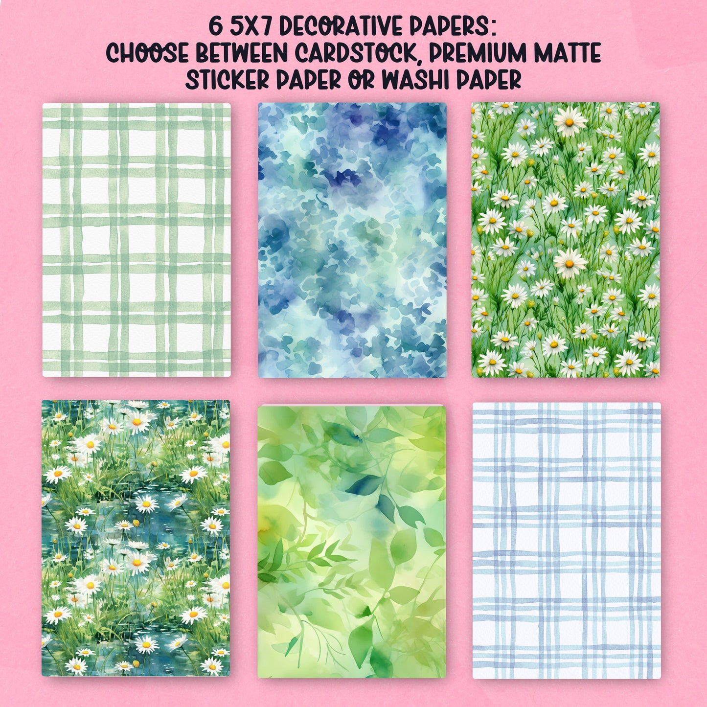 Debut Paper Pack - choose your paper - PPK113