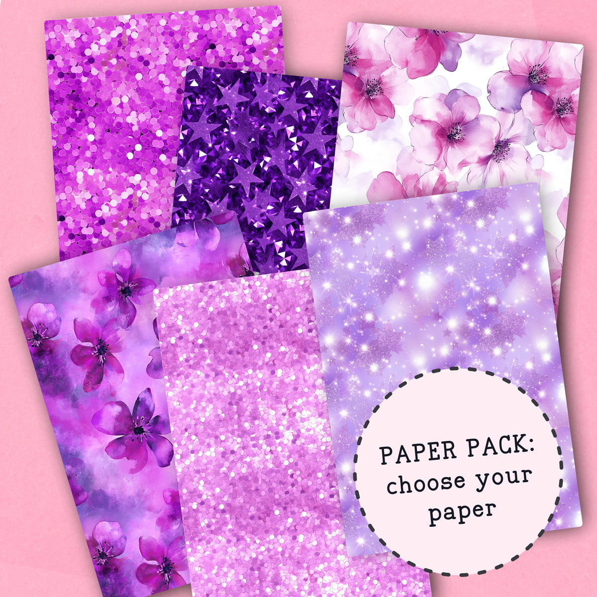 Speak Now Paper Pack - choose your paper - PPK115