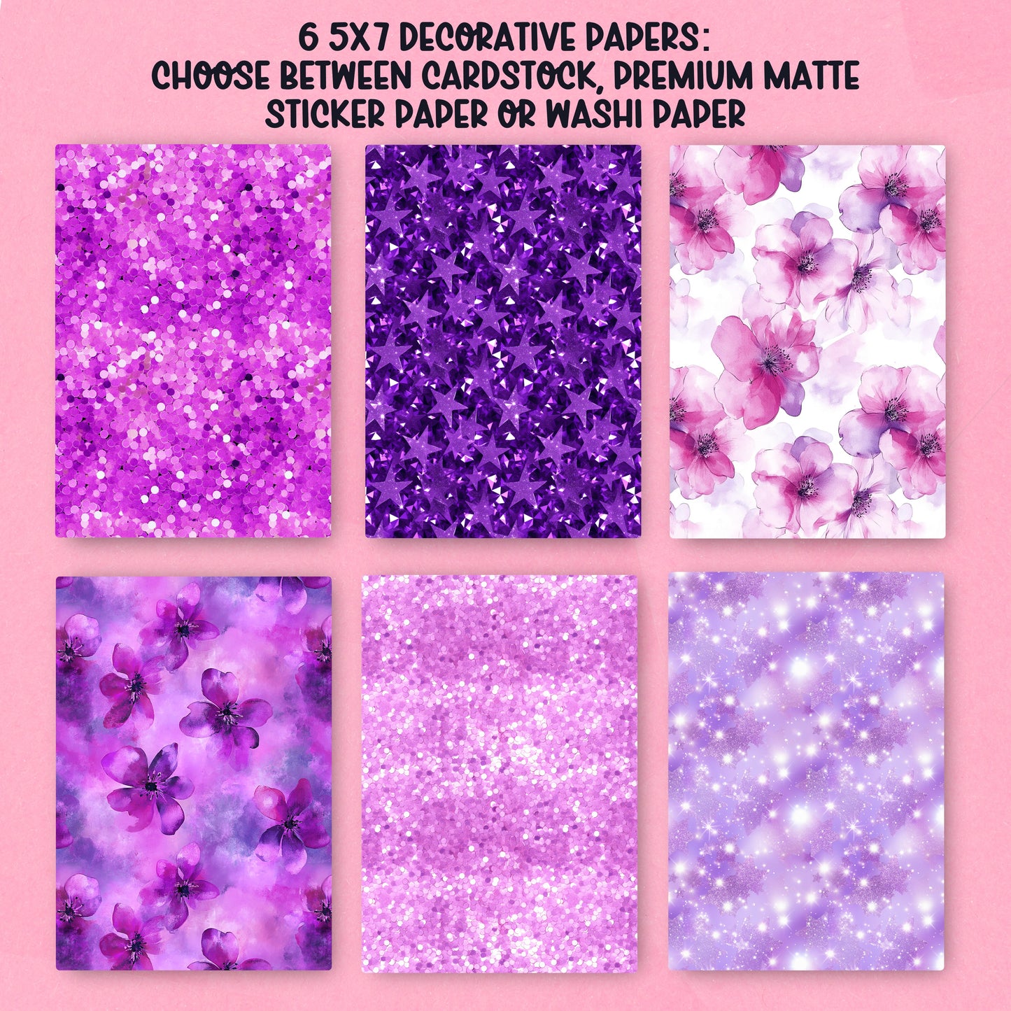 Speak Now Paper Pack - choose your paper - PPK115