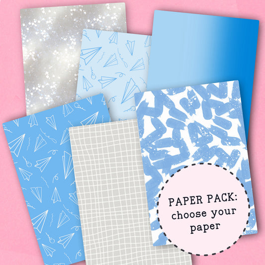 1989 Paper Pack - choose your paper - PPK117