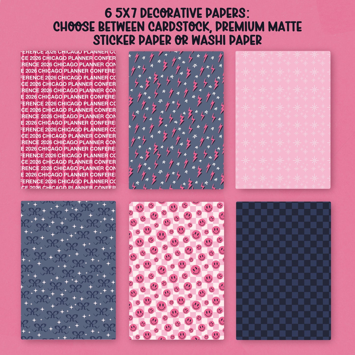 CPC 2026 Paper Pack - choose your paper - PPK127