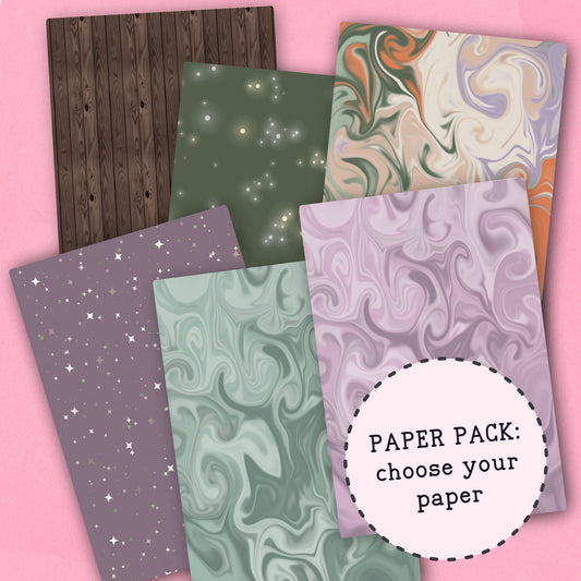 Practical Magic Paper Pack - choose your paper - PPK130
