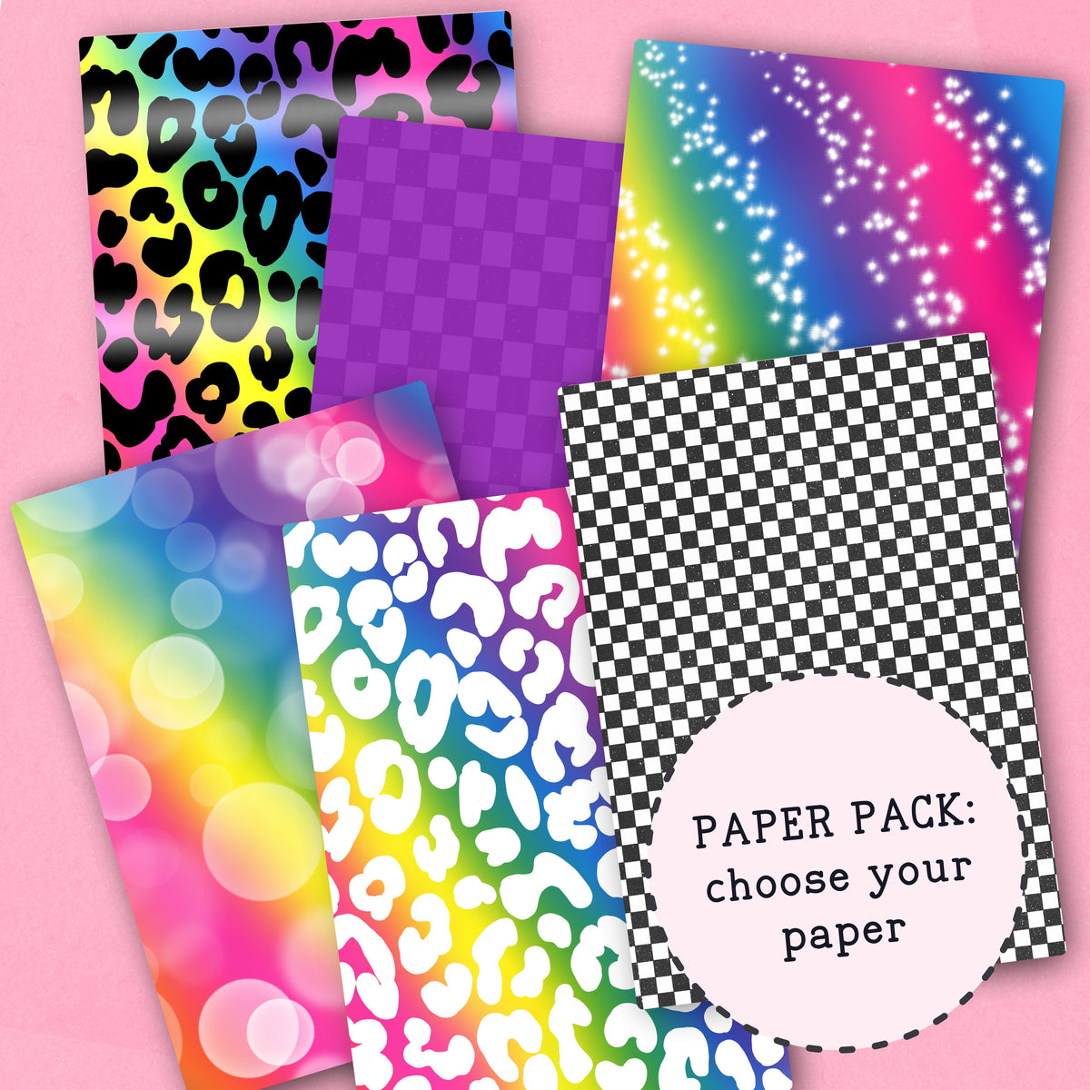 90s Baby Paper Pack - choose your paper - PPK132