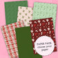 Xmas Tree Farm Paper Pack - choose your paper - PPK140