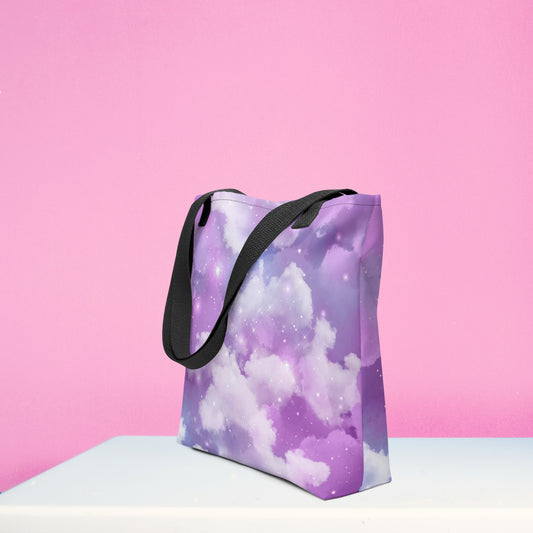 Purple Sky - 3 Year Anniversary Tote Bag