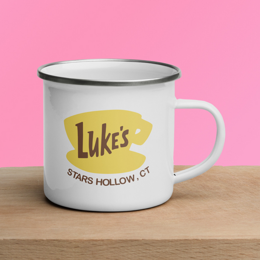 Luke's Enamel Mug