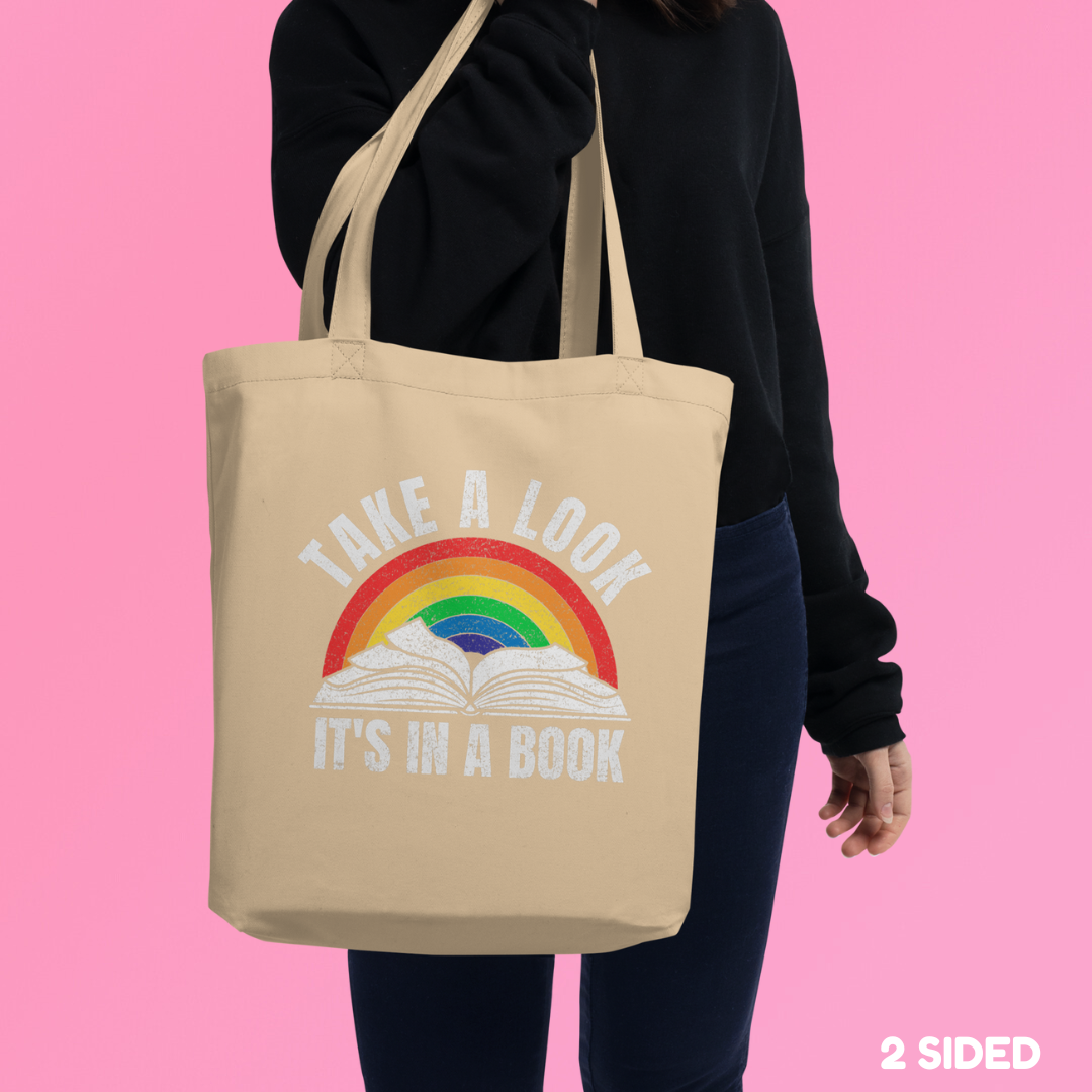 Take A Look Tote Bag (certified organic) - RETIRING 12/6