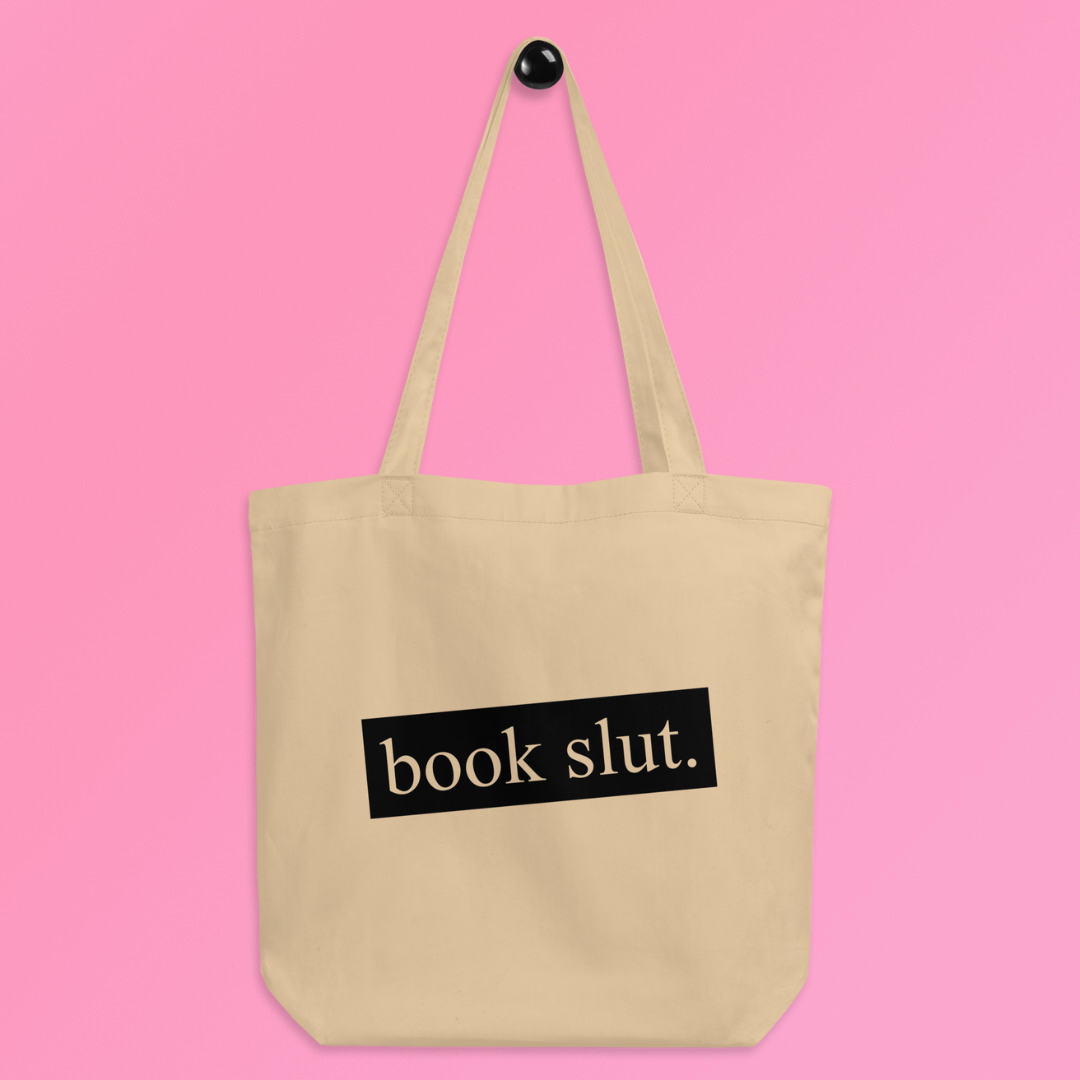 Book Slut Tote Bag (certified organic) - RETIRING 12/6