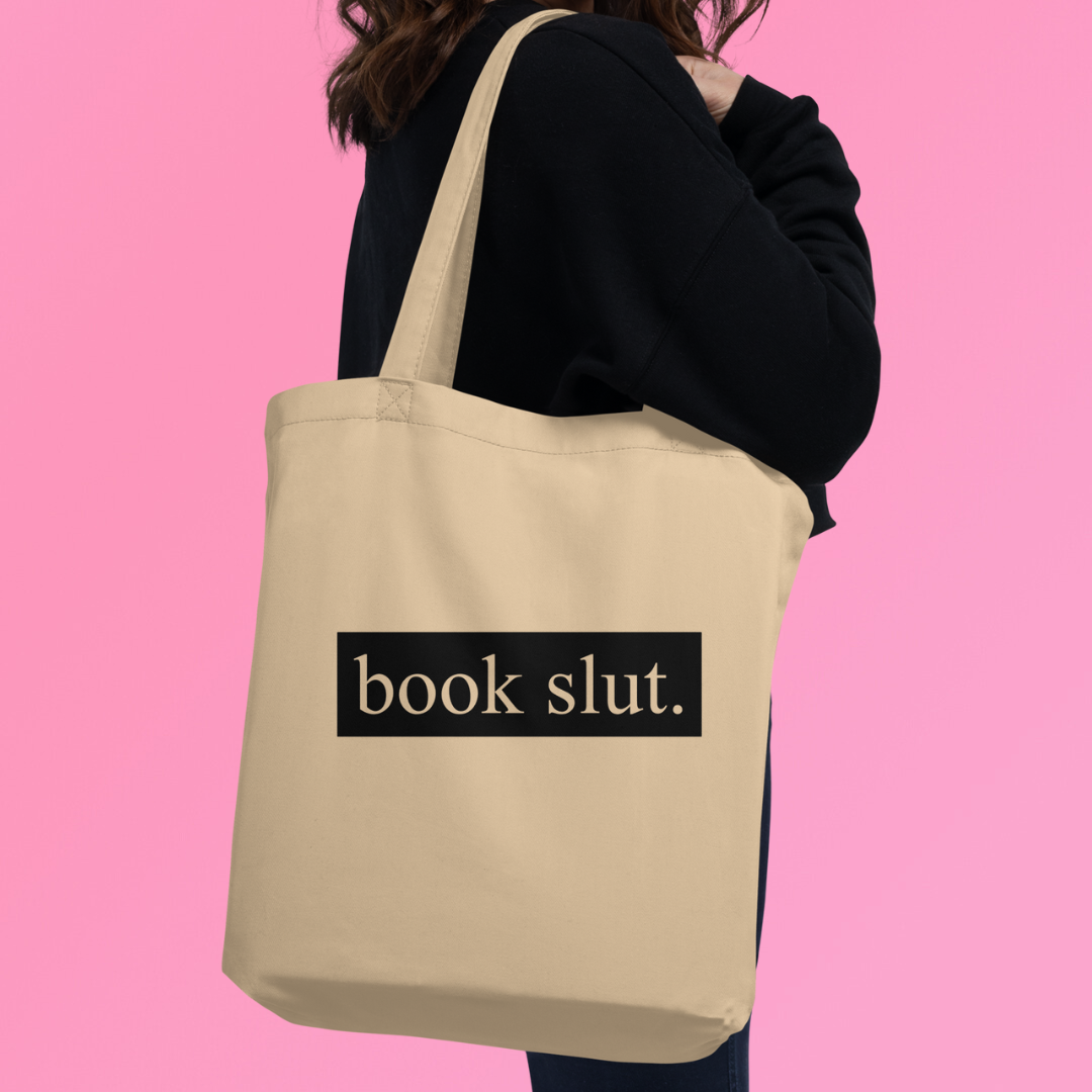 Book Slut Tote Bag (certified organic) - RETIRING 12/6