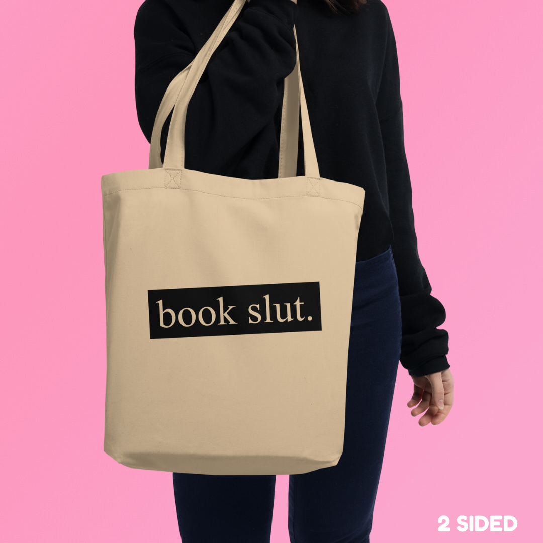 Book Slut Tote Bag (certified organic) - RETIRING 12/6