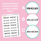 Plan Next Week Script Stickers - S170