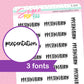 Presentation Script Stickers - S324