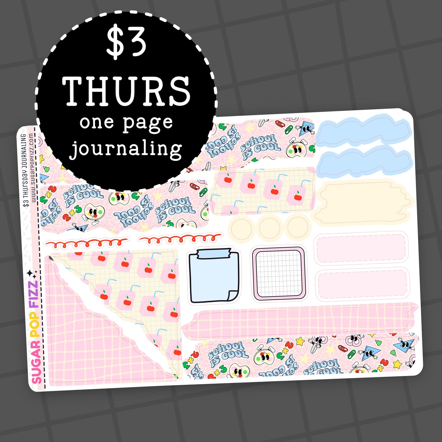 School is Cool Pink - $3 Thursday