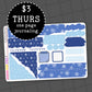 Snowflakes - $3 Thursday - Journaling