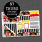 Spooky Meal - $3 Thursday
