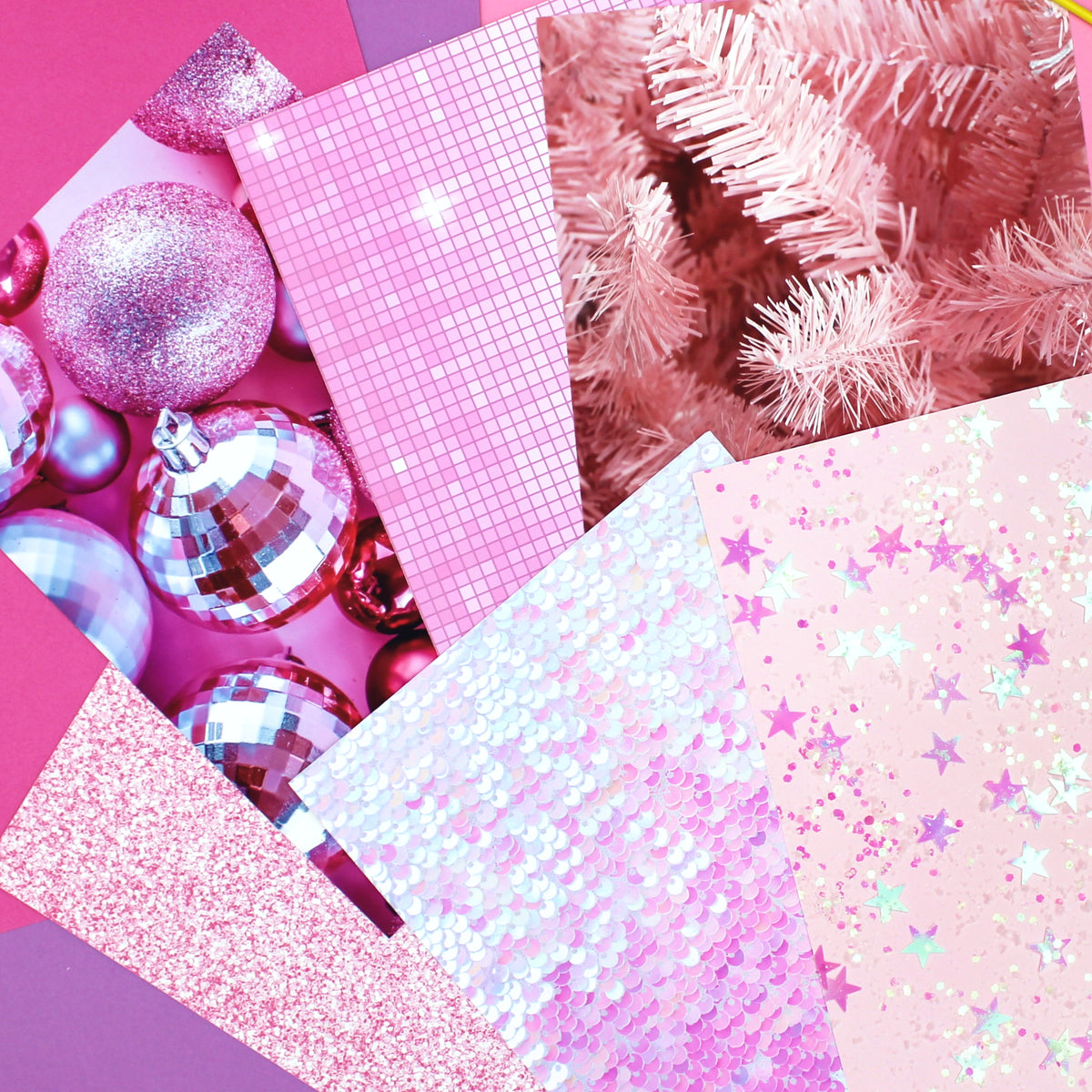 Pink Peppermint Paper Pack - choose your paper - PPK142