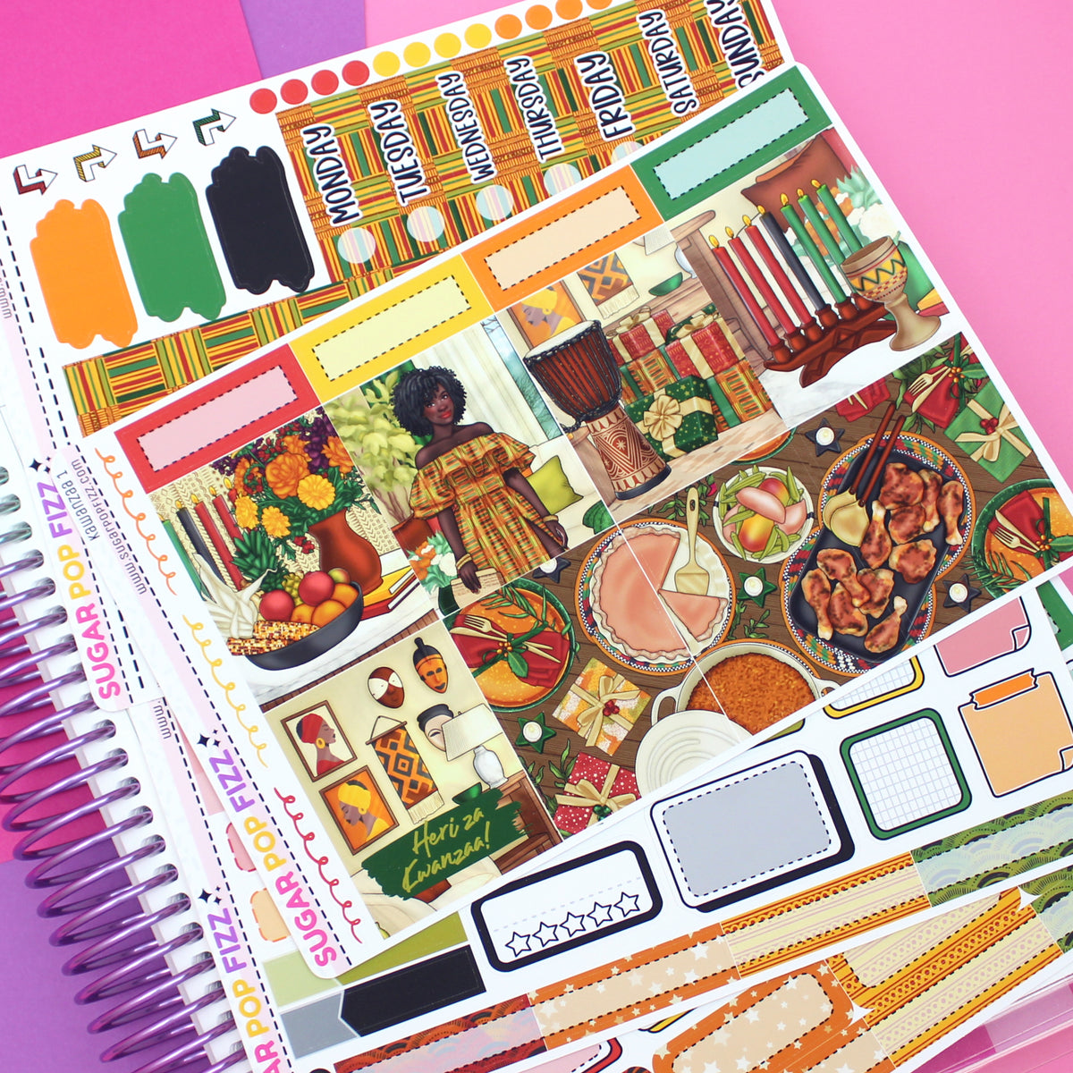 Kwanzaa Standard Vertical Weekly Kit