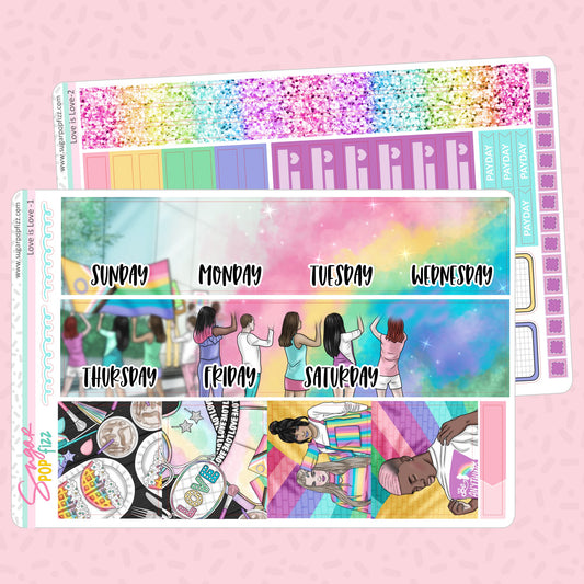 Love is Love Standard Vertical Monthly