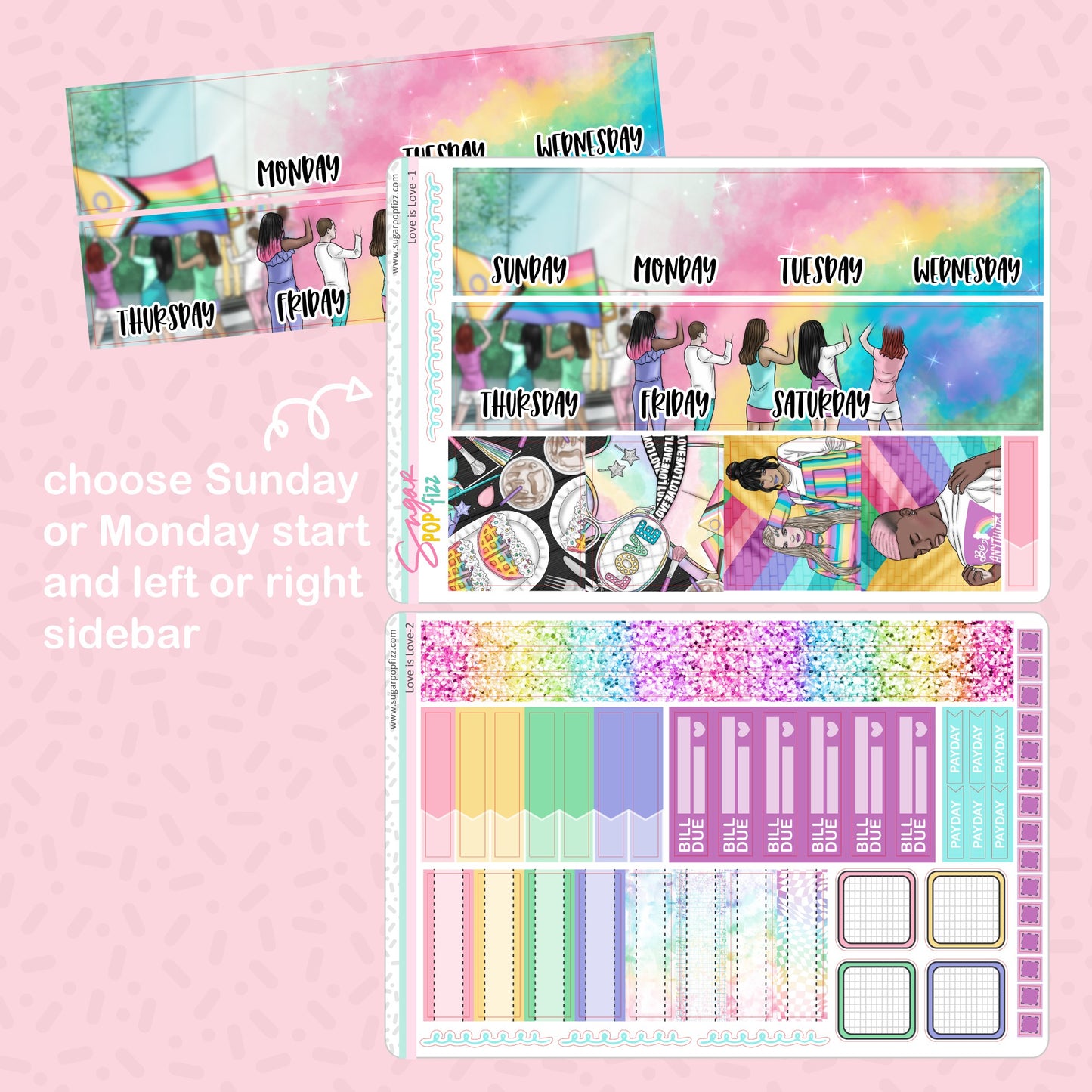 Love is Love Standard Vertical Monthly - updated 2023