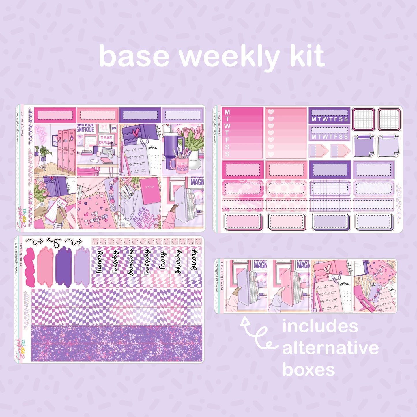 Dream, Plan, Do Standard Vertical Weekly Kit