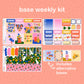 Bloom Vibrant Standard Vertical Weekly Kit