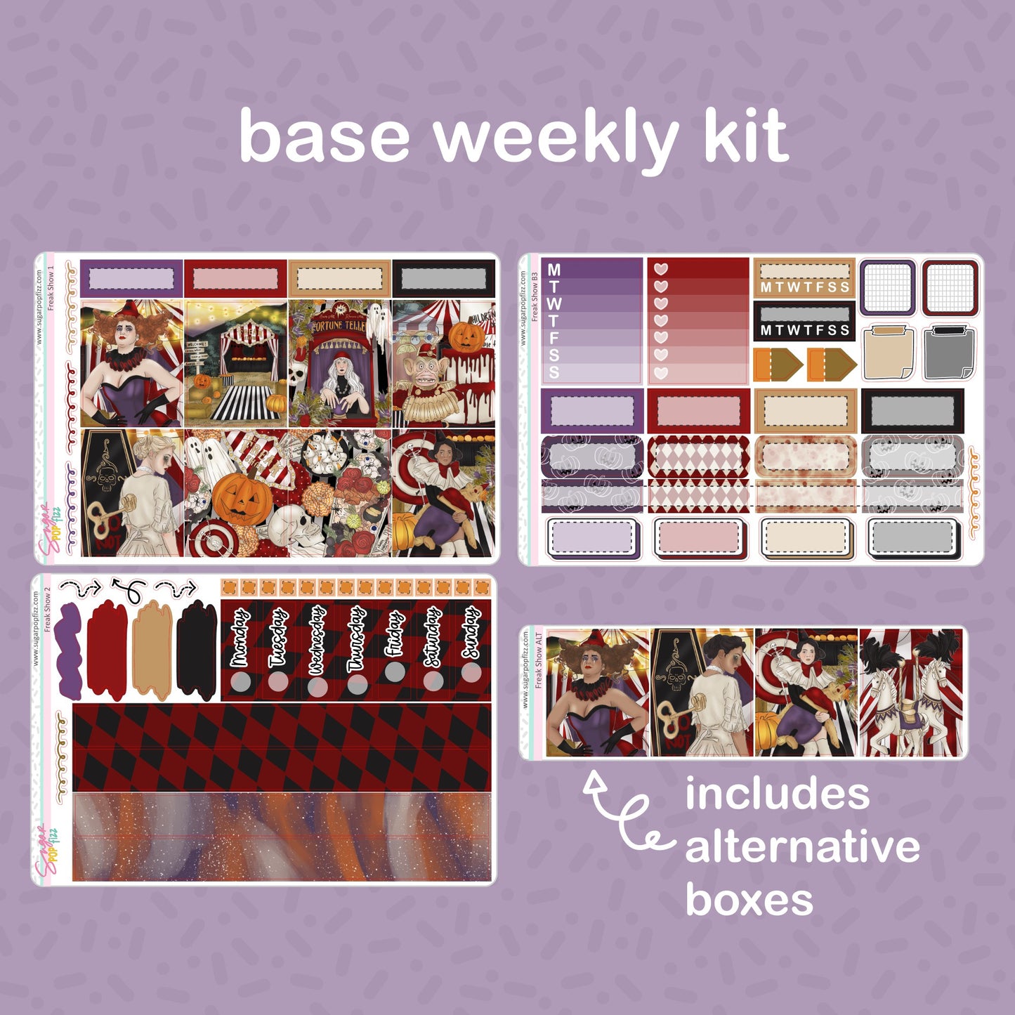 Freak Show Standard Vertical Weekly Kit