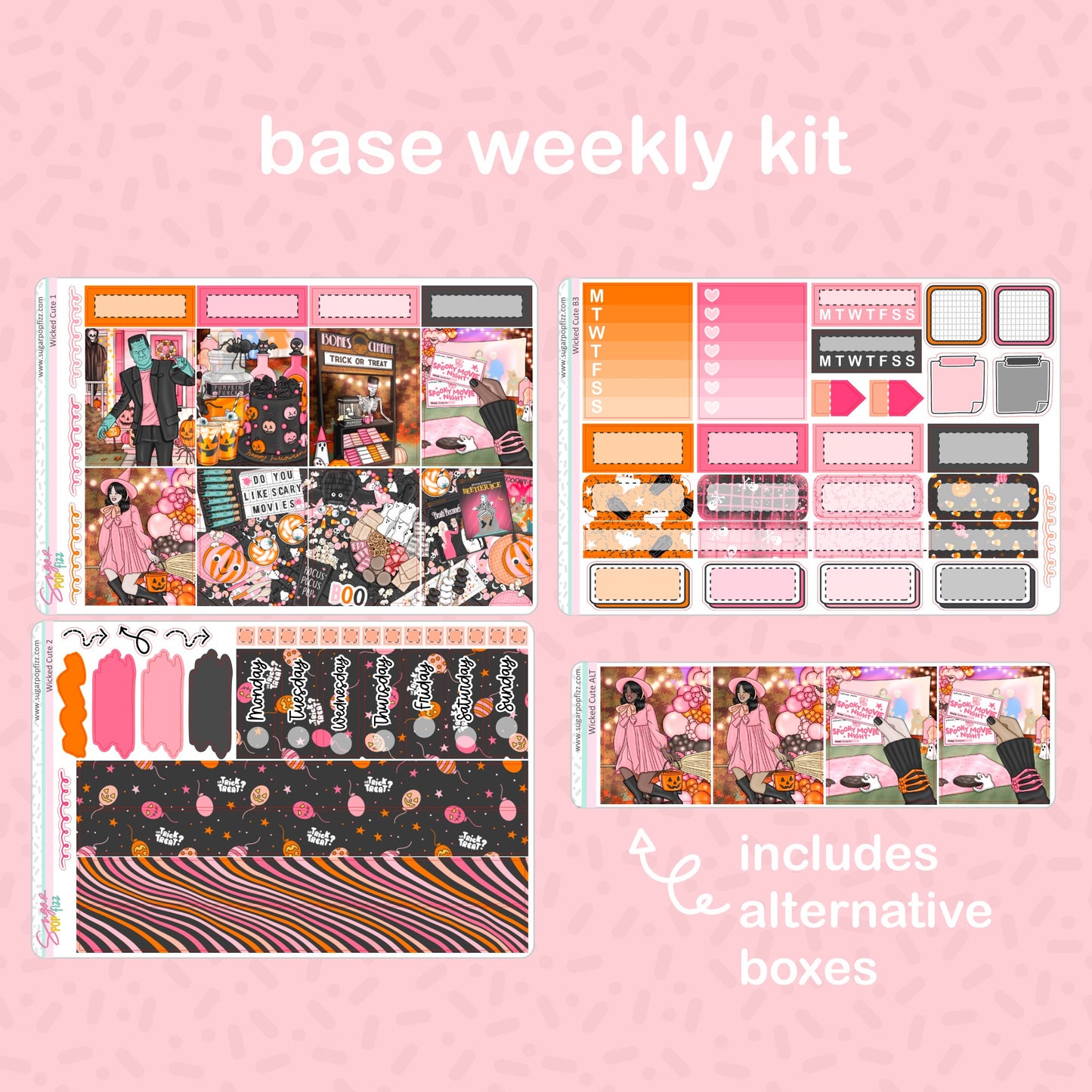 Wicked Cute Standard Vertical Weekly Kit