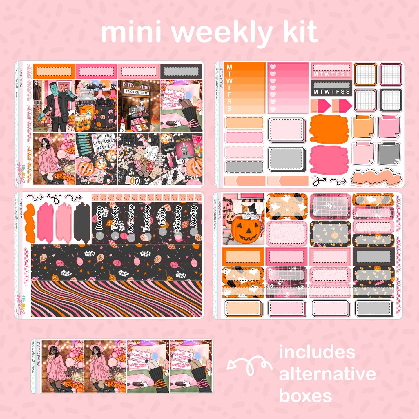 Wicked Cute Standard Vertical Weekly Kit