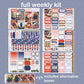 Christmassy Standard Vertical Weekly Kit
